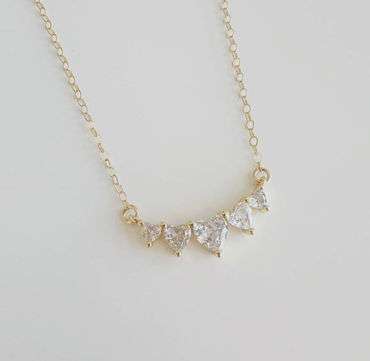 Heart Gold Filled Necklace