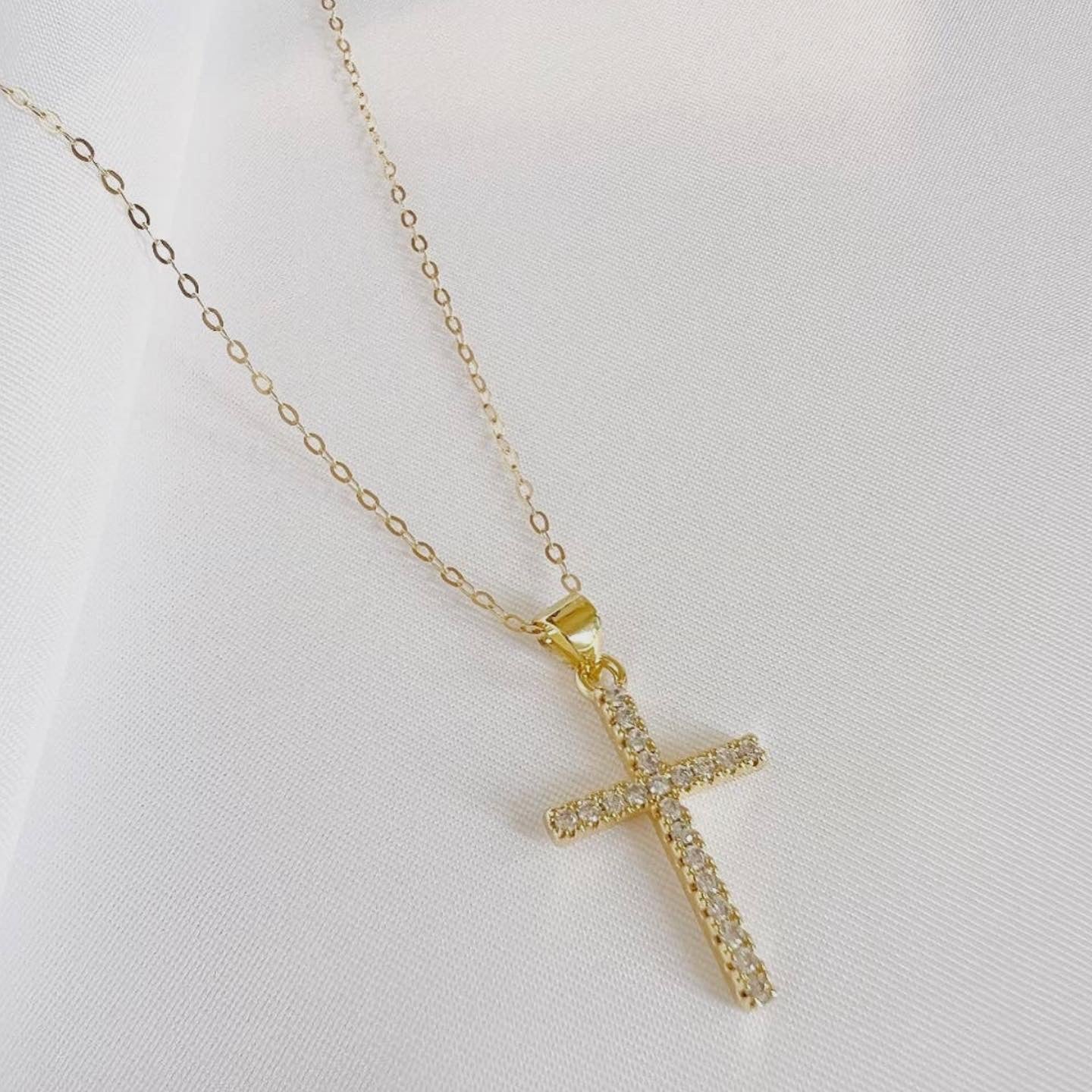 Golden Cross Necklace